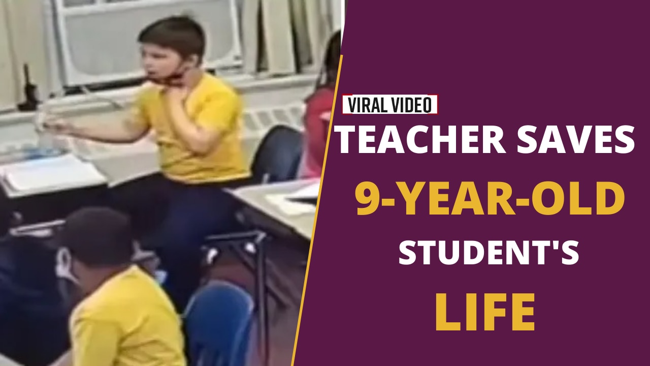 A Student Who Choked on a Bottle Cap During a Class Was Saved by His Teacher | Watch Video